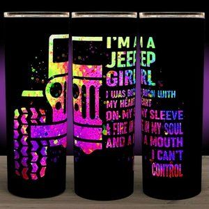 I'm a J33P Girl Tumbler 20oz